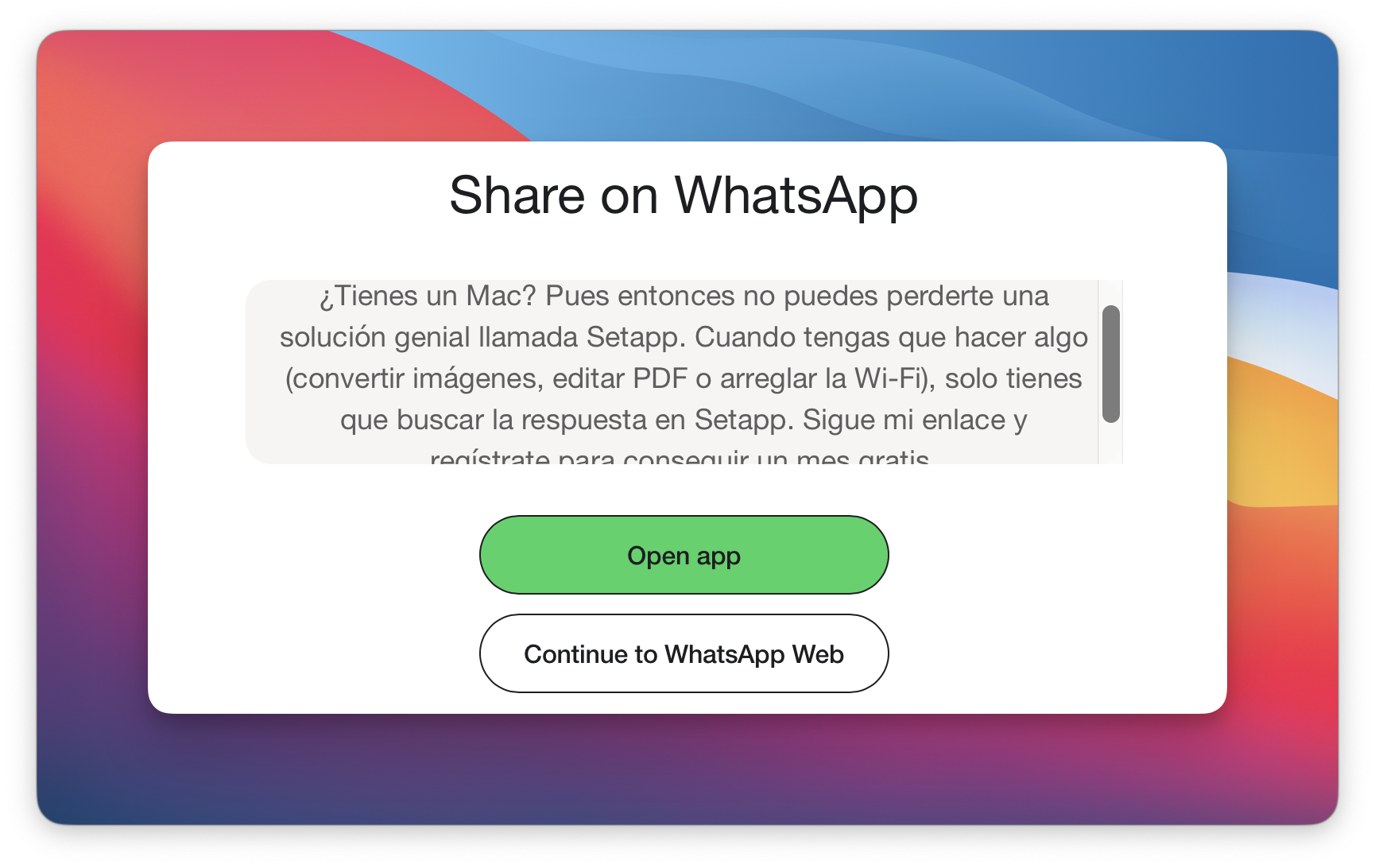 Programa de referidos de Setapp – Setapp Support